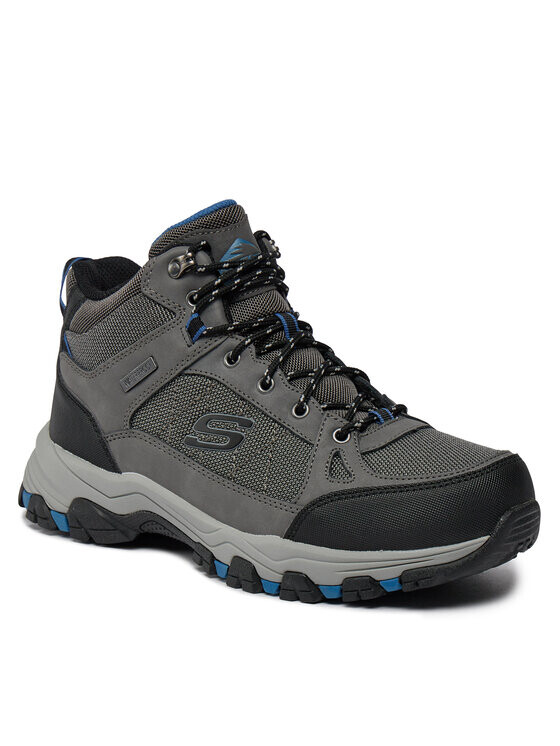

Ботильоны на шнуровке Skechers, серый