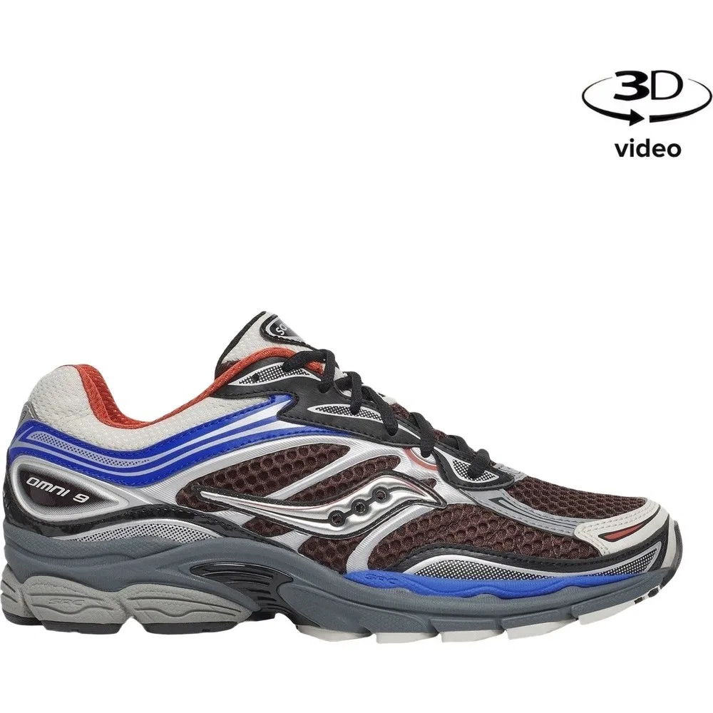 Детские кроссовки Unisex с сетчатым верхом ProGrid Omni 9 Saucony