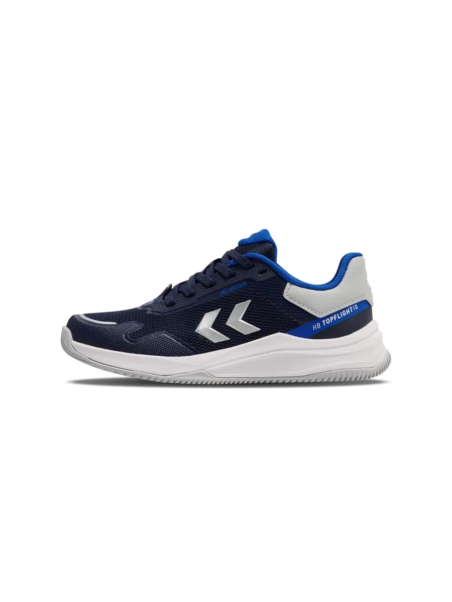 Спортивные кроссовки Hummel 'Topflight Pro' в цветах ультрамариновый синий и темно-синий