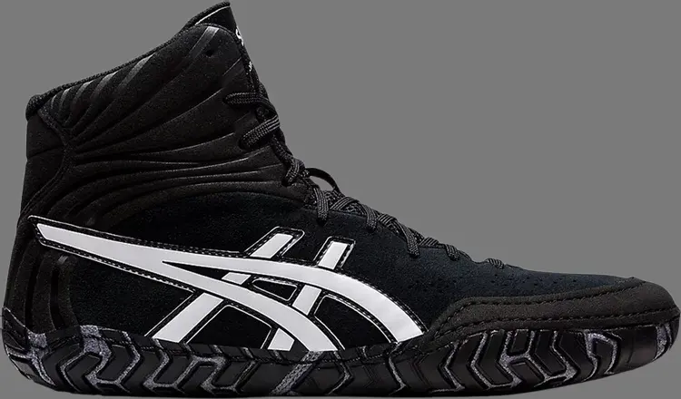 

Кроссовки aggressor 5 'black white' Asics, черный