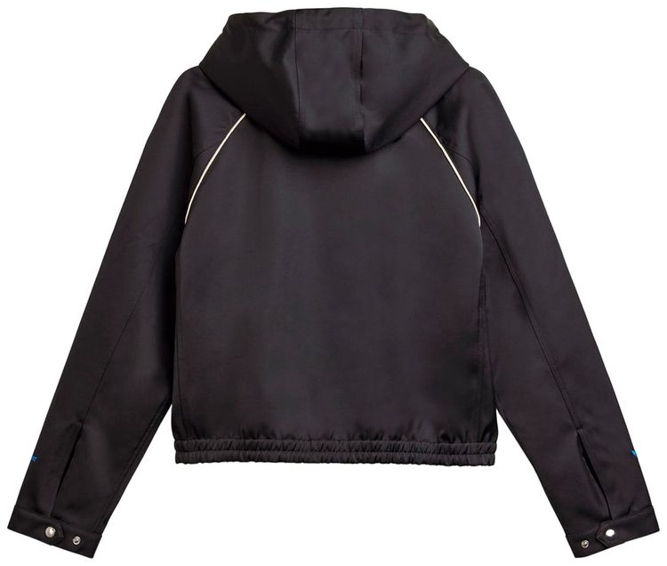 Худи Adidas x Wales Bonner Satin, черный — фото 2