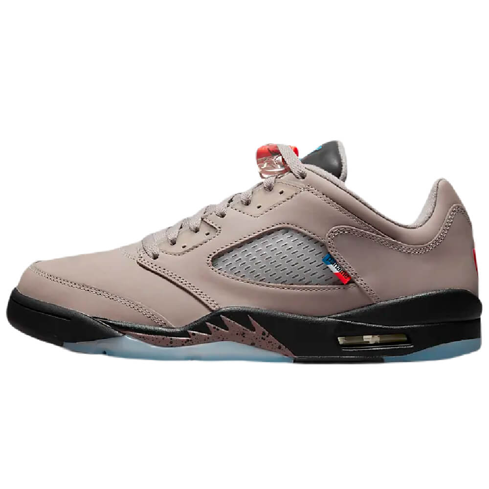 Кроссовки Nike Air Jordan 5 Retro Low PSG, коричневый/черный - фото