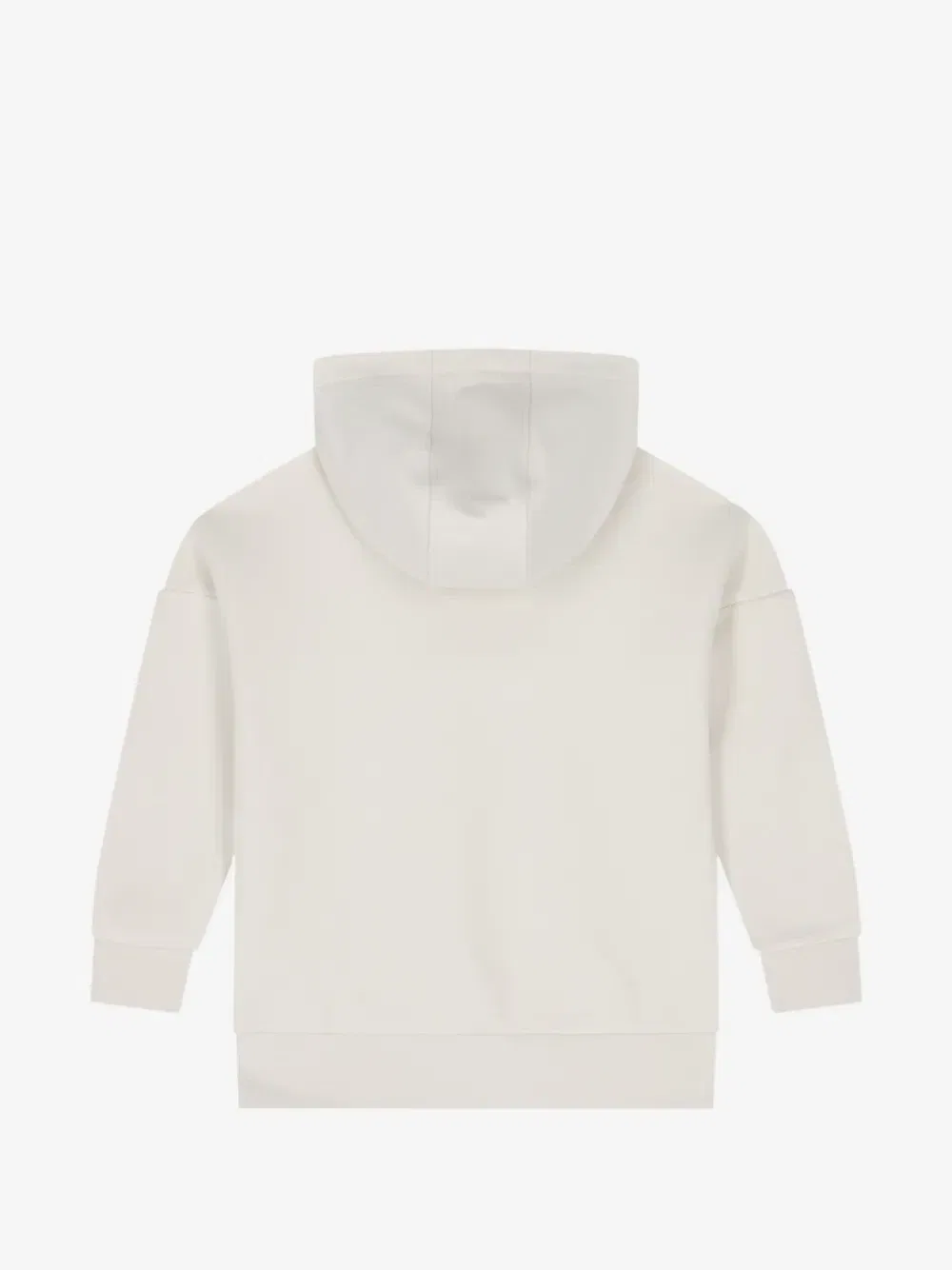 Худи с абстрактным принтом BOSS Kidswear, бежевый — фото 2