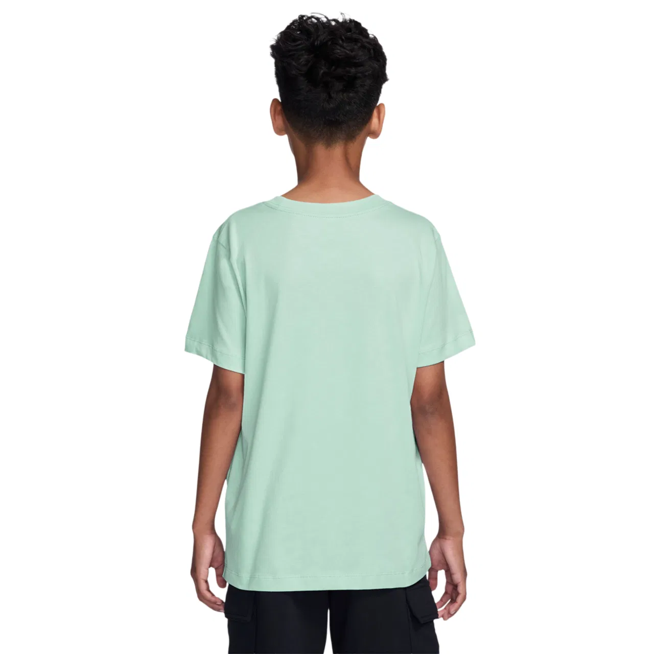 Футболка для мальчиков NSW EMB Futura Nike, цвет White/Barely Green — фото 2