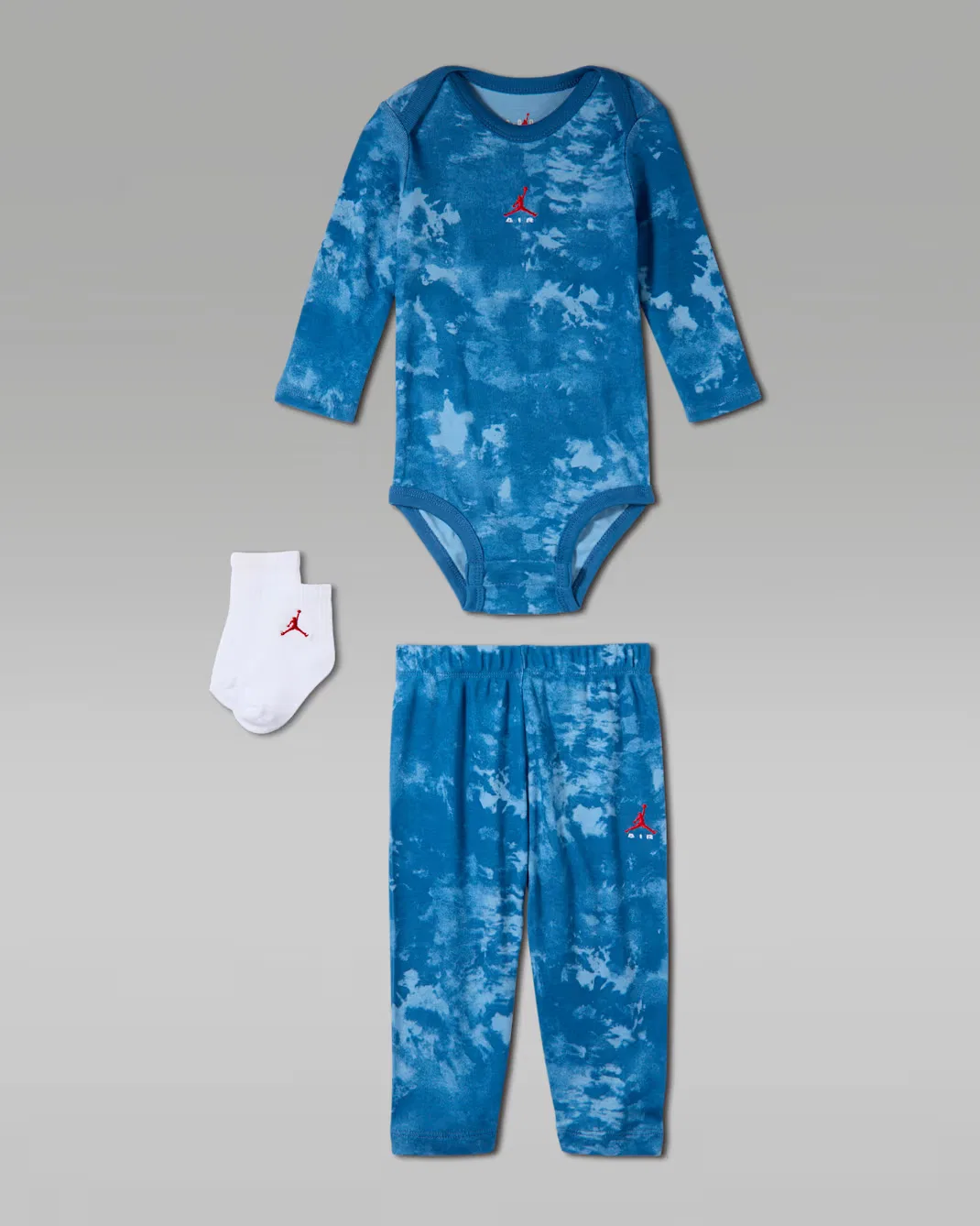 Baby Acid Wash 3-Piece Boxed Set Jordan, True Blue