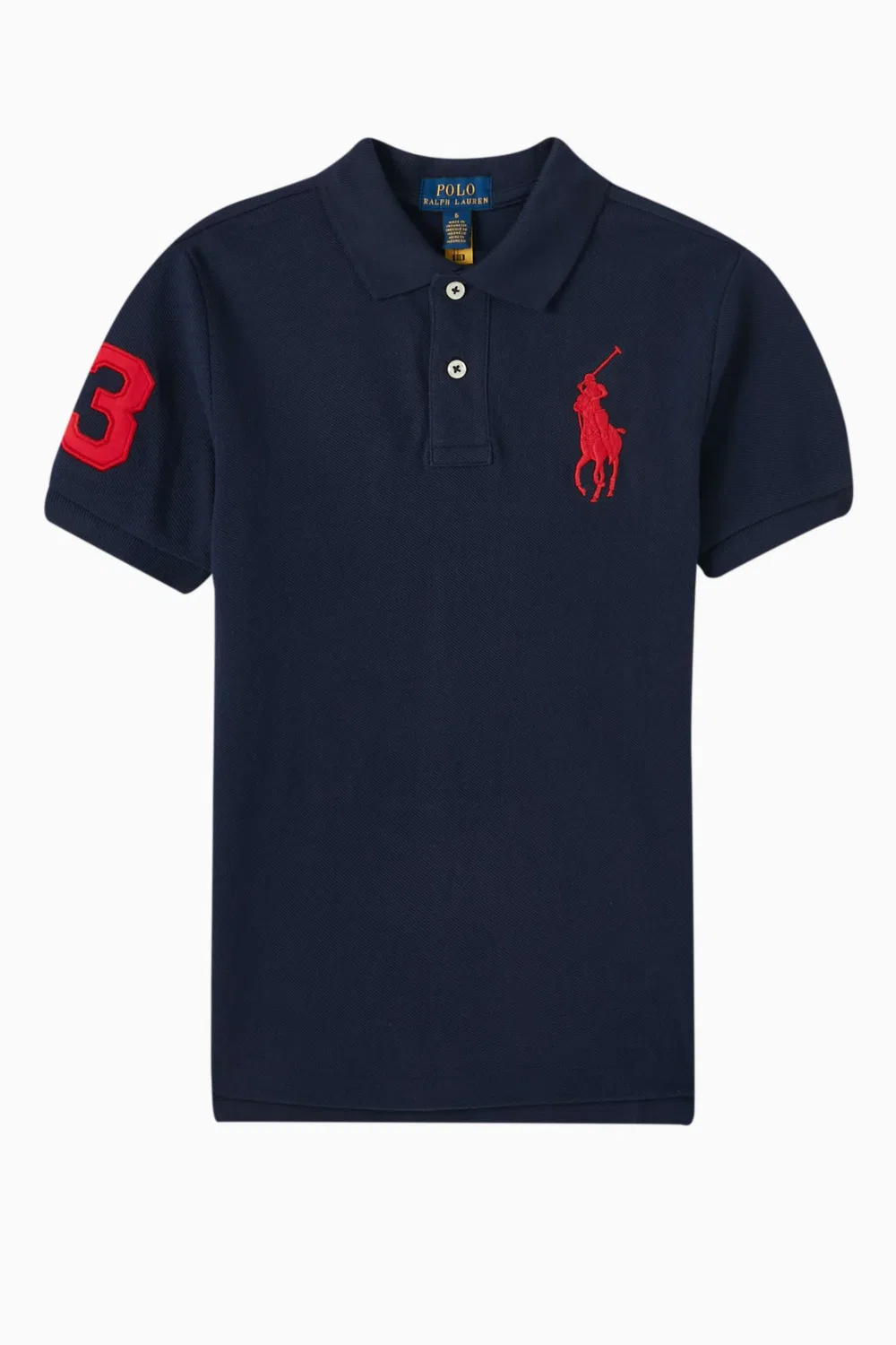 Рубашка поло хлопковое пике Pony Polo Shirt Polo Ralph Lauren
