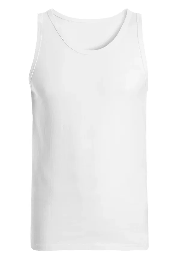 Набор маек хлопковые 2 pack - undershirt Next, White, белый — фото 2