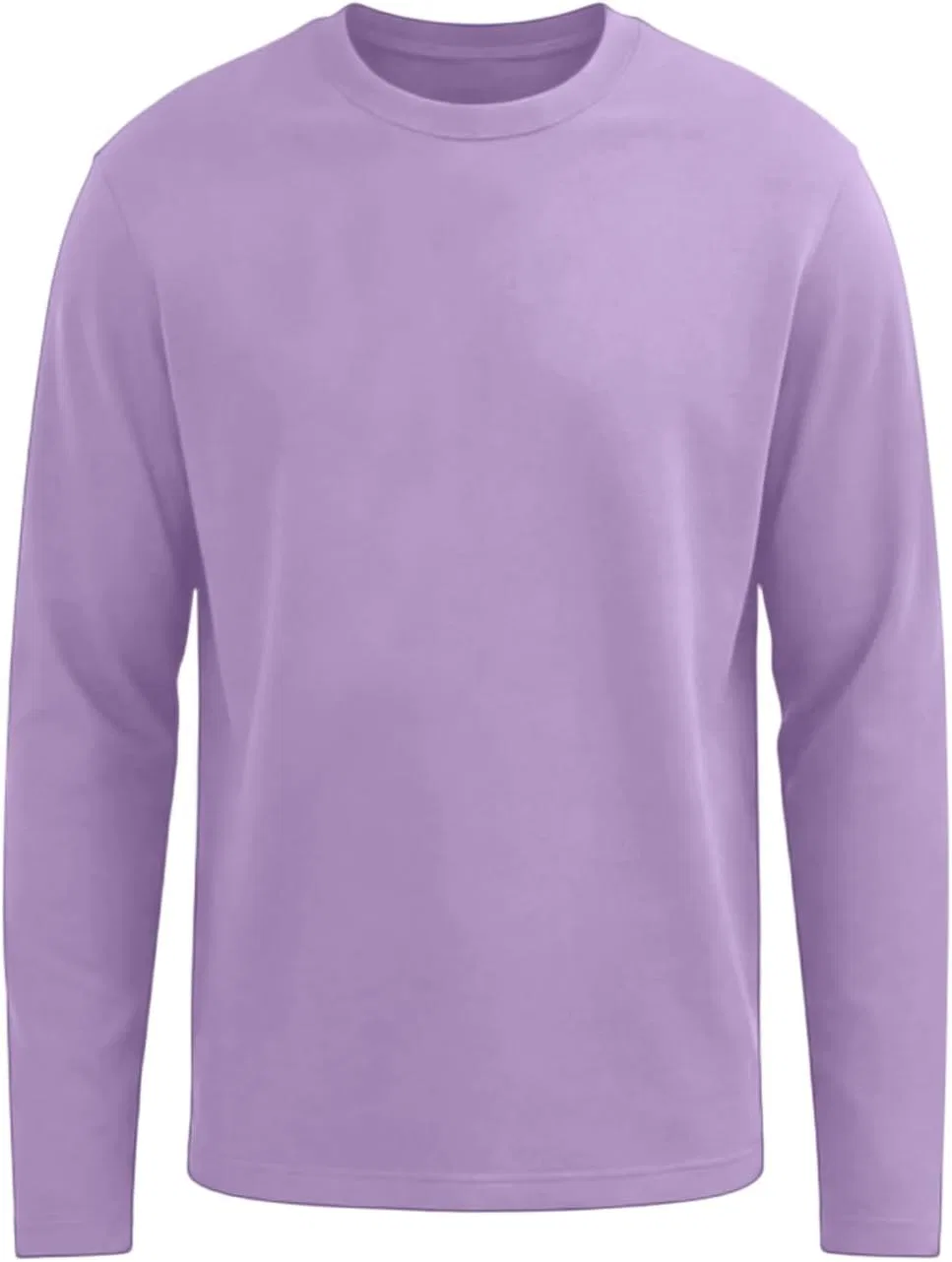 Мужская длинная футболка с круглым вырезом, Light Purple — фото 4