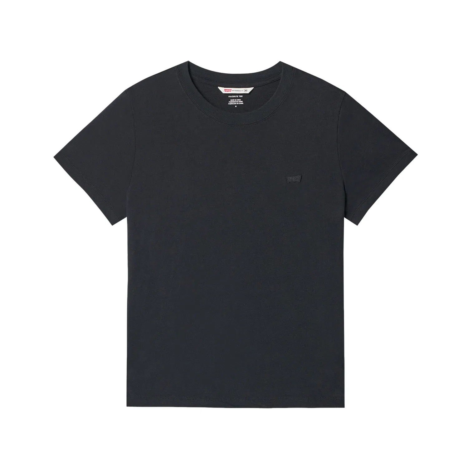 Женская футболка с круглым вырезом Levis, Black+Giveaway — фото 3