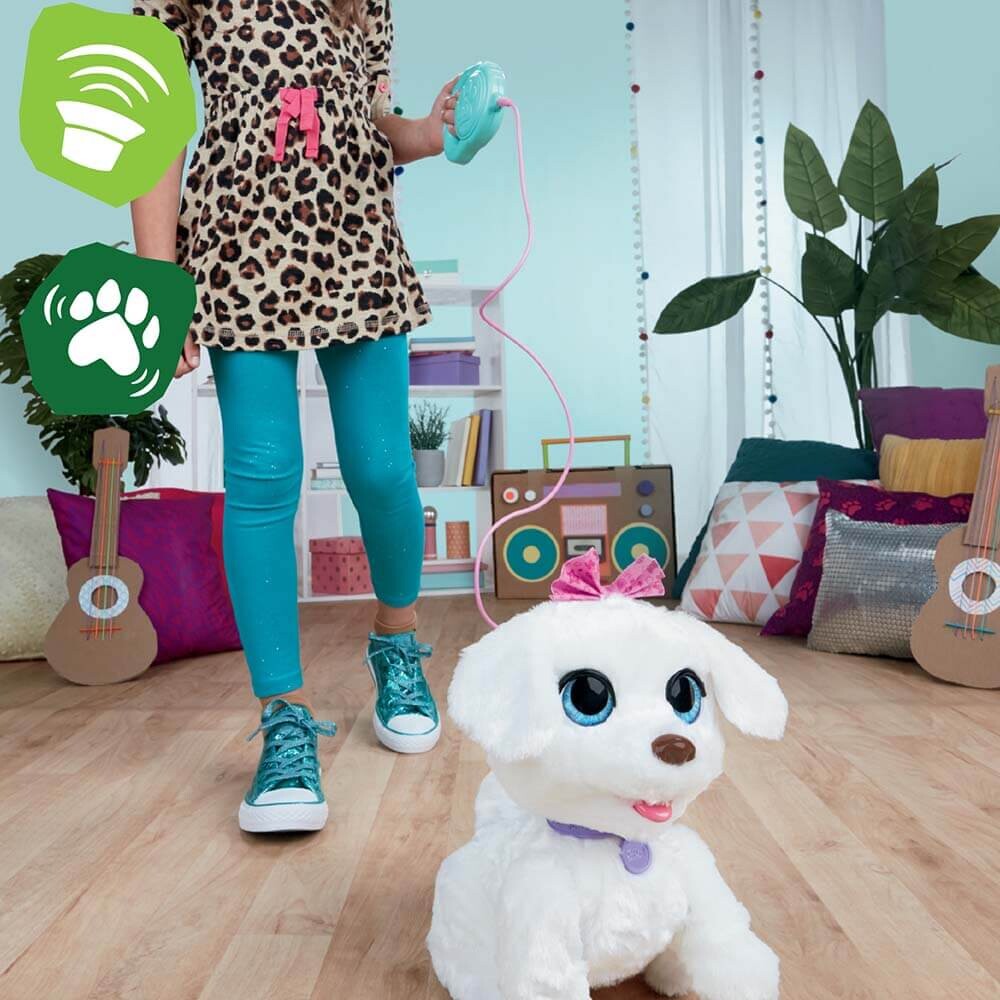 Real friends go go. Игрушка furreal friends gogo танцующий щенок f19715l0. furreal gogo танцующий щенок. furreal friends интерактивная игрушка gogo. интерактивный щенок gogo furreal friends (обновленный) 1131640.