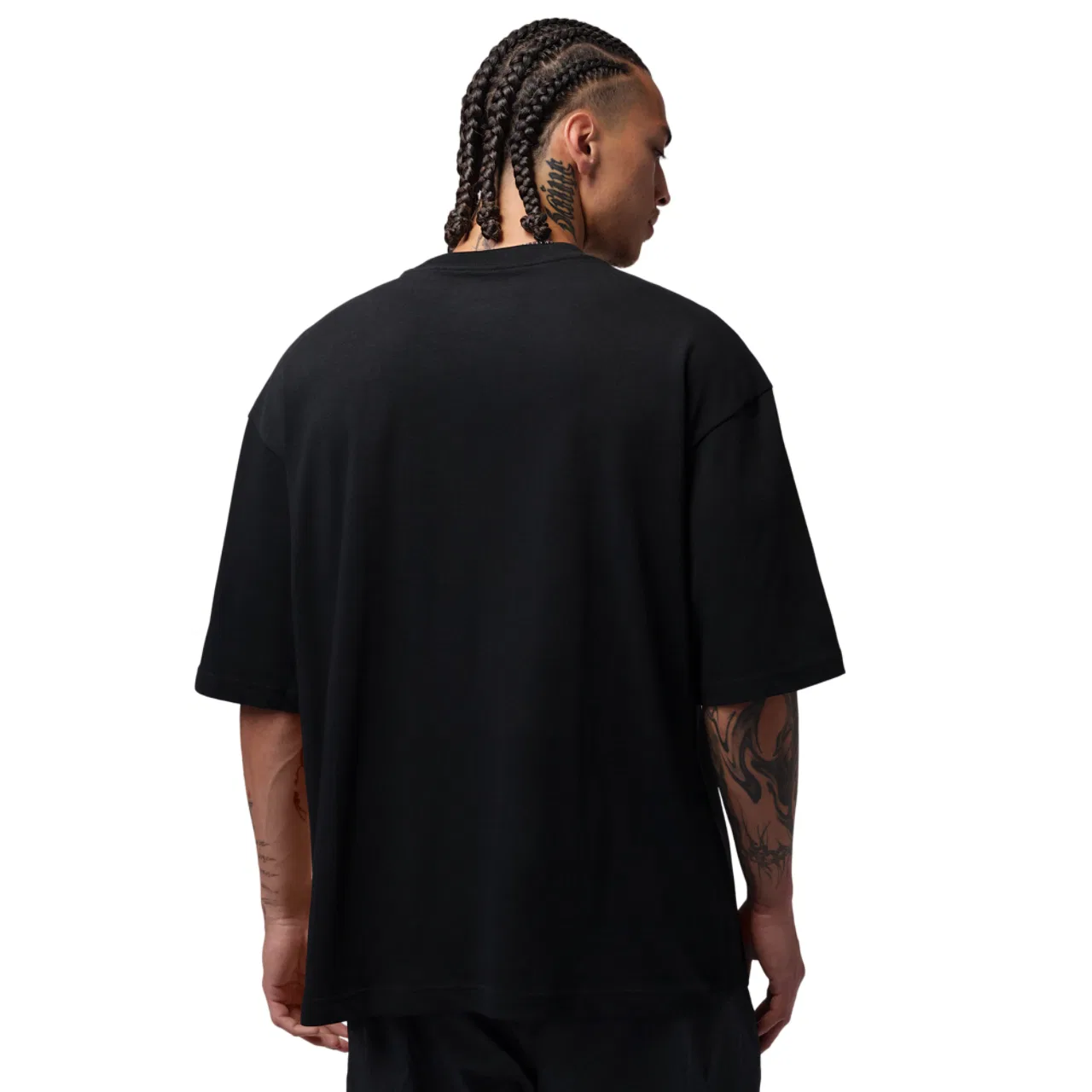 Мужская футболка с принтом Jordan Sport Dri-FIT, Jordan, Black/Pink — фото 2