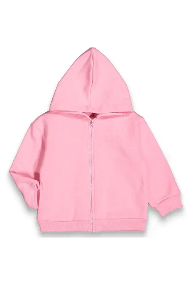 Детский кардиган для девочек с капюшоном Bebekodam, Pink