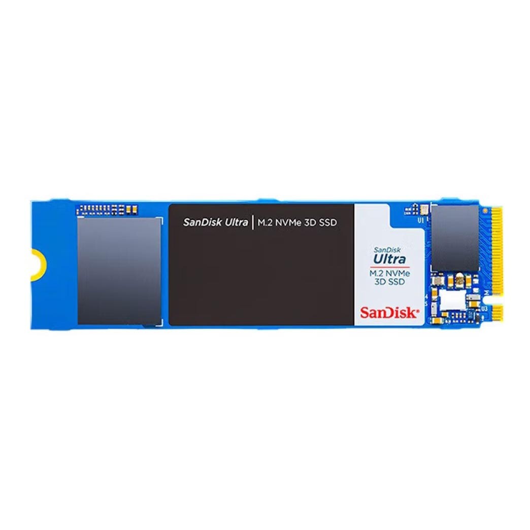 

Твердотельный накопитель SanDisk Ultra 3D SSD, 500 Гб, M.2 NVMe