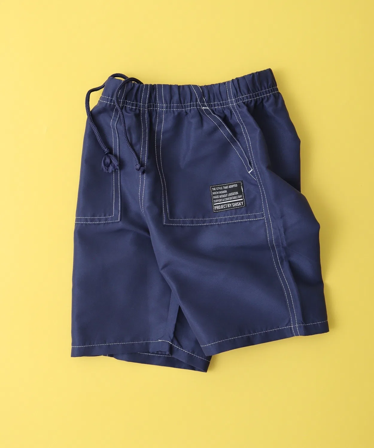 Детские шорты-карго с утягивающим поясом, модель Daily Short Pants FUNALIVE, Dark Navy