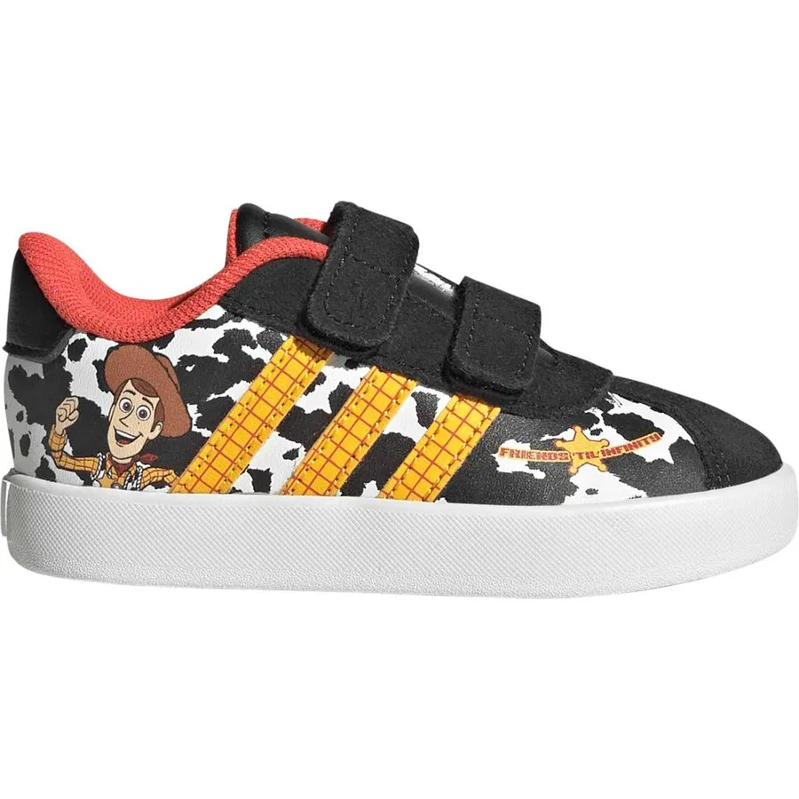 Детские кроссовки с принтом Pixar Toy Story VL Court 3.0 adidas, Разноцветный