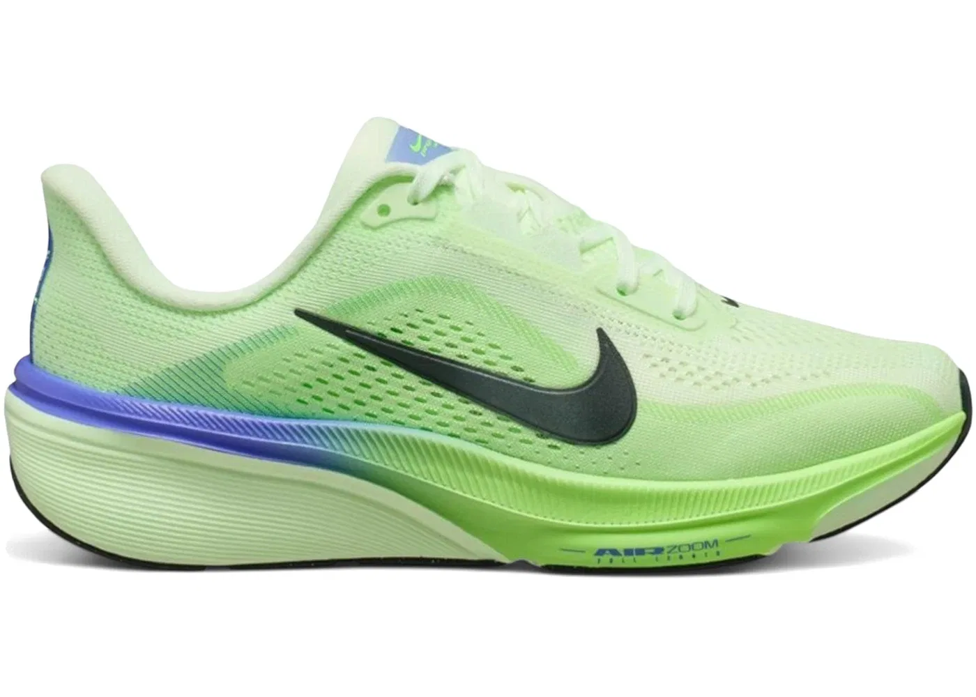 Детские кроссовки для бега с амортизацией Nike Air Zoom Pegasus 42 Nike, Volt Tint/Sapphire/Lime Blast/Black Spruce