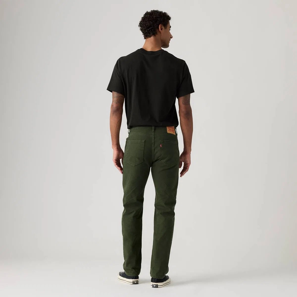 Мужские джинсы 505, стандартные Levi's, Rosin - Green — фото 3