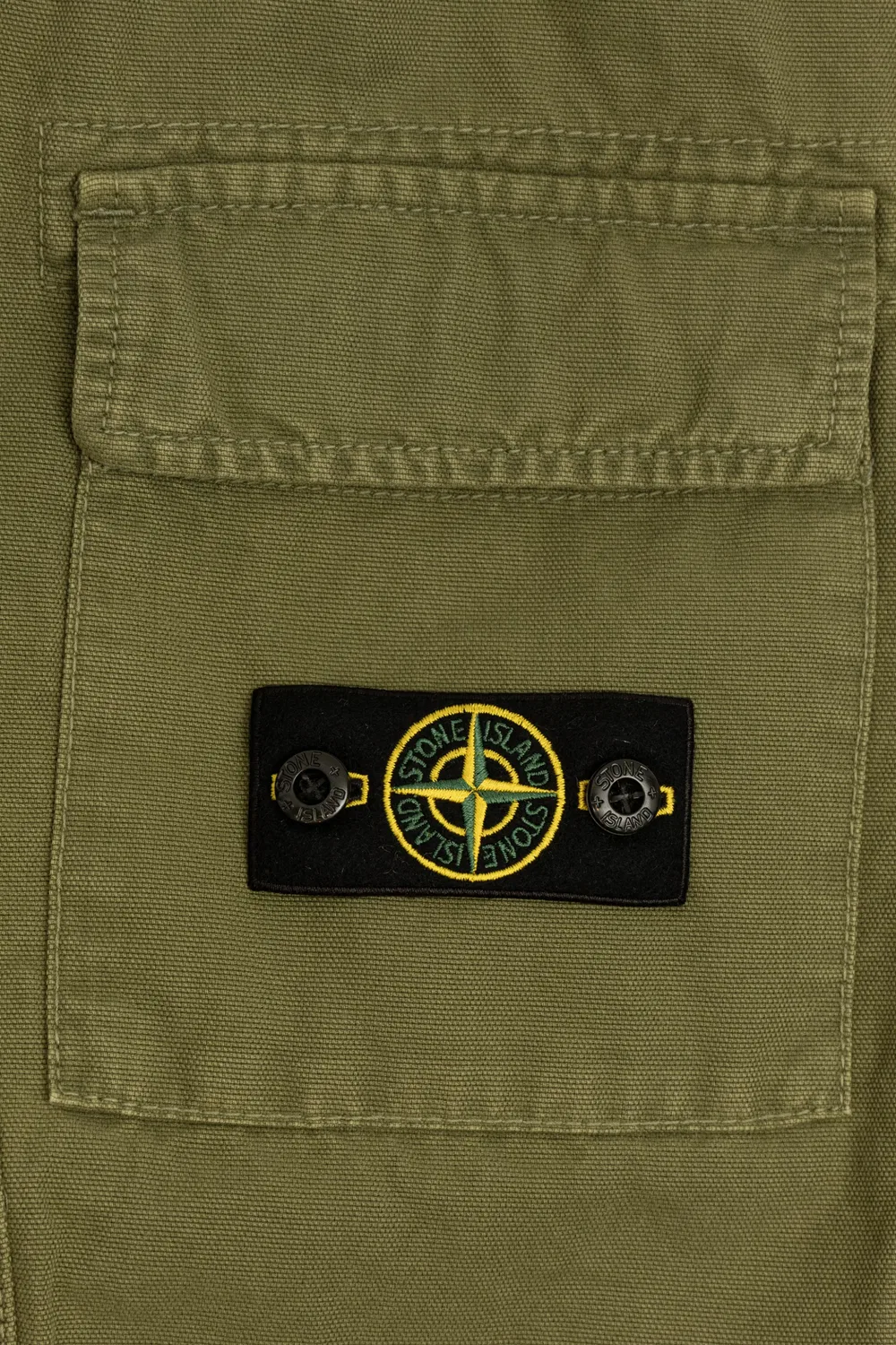Брюки карго Compass зеленые Stone Island, зеленый — фото 4