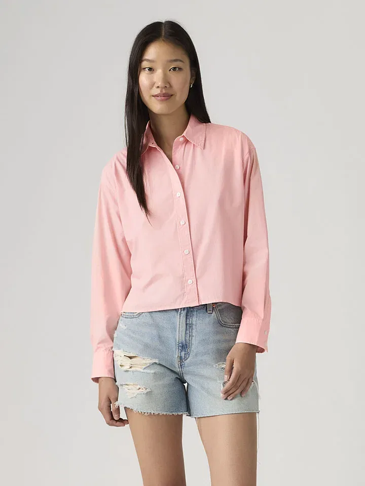 Блуза с воротником Kent Levi's, Pink — фото 3