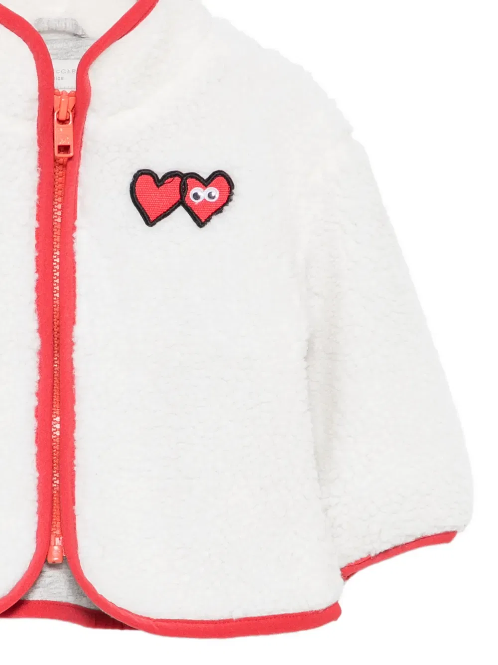 Куртка из искусственного меха Stella McCartney Kids, белый — фото 3