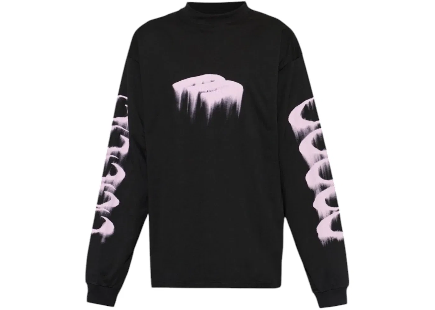 Мужская футболка с длинным рукавом Balenciaga, Black
