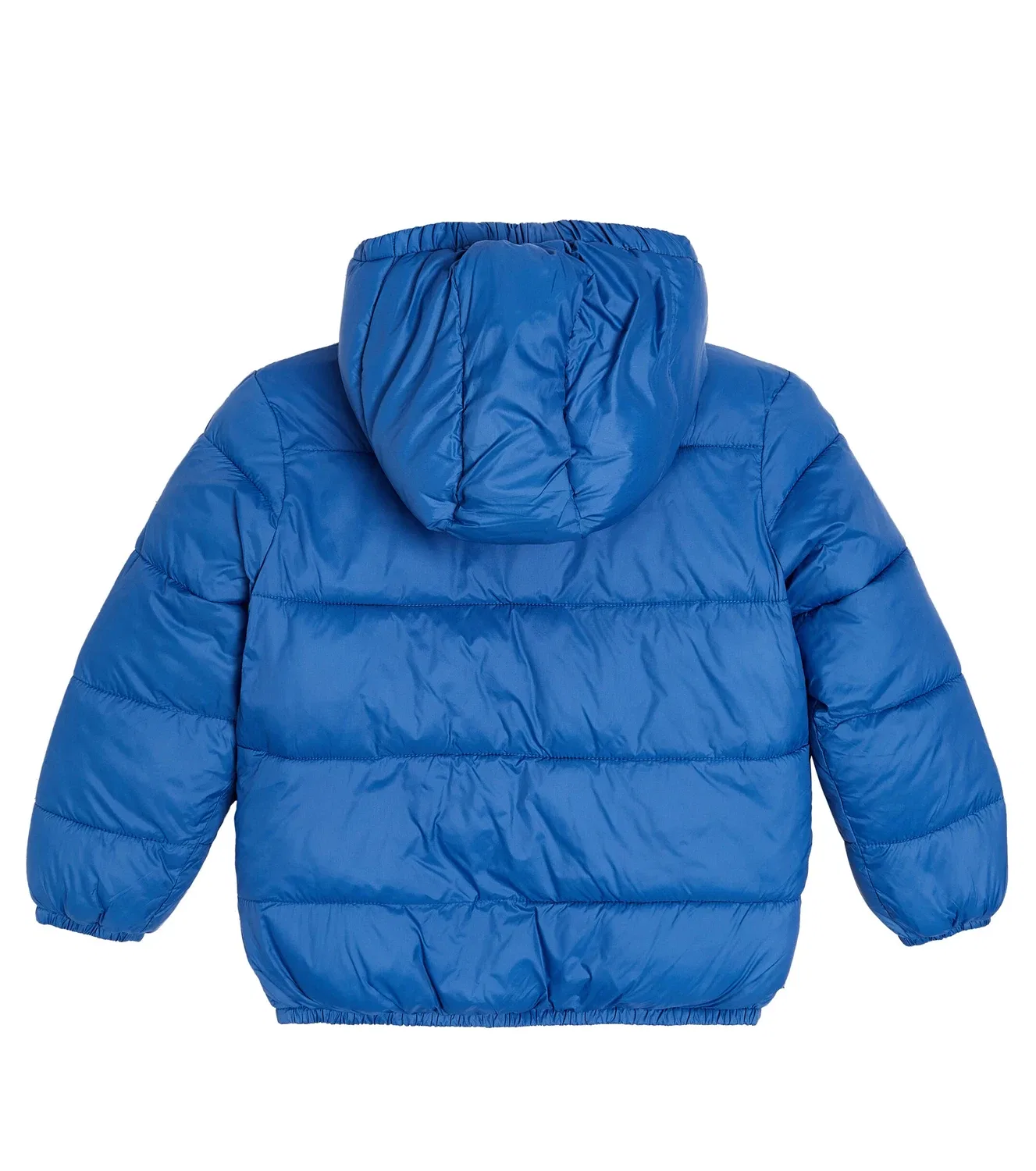 Двусторонняя пуховая куртка с капюшоном Stella Mccartney Kids, синий — фото 4