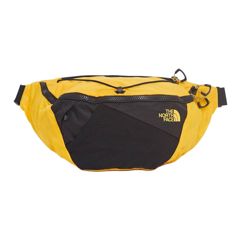 

THE NORTH FACE Нейлоновый наплечный поясной рюкзак унисекс черный оранжевый, Black Orange