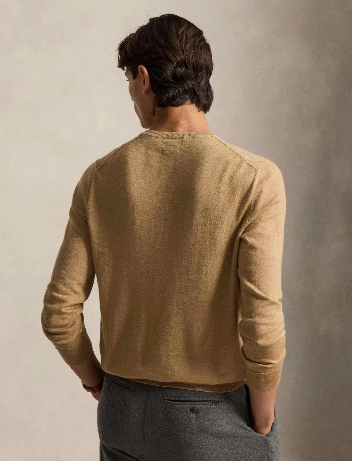 Свитер из шерсти Polo Ralph Lauren, Cammello — фото 3