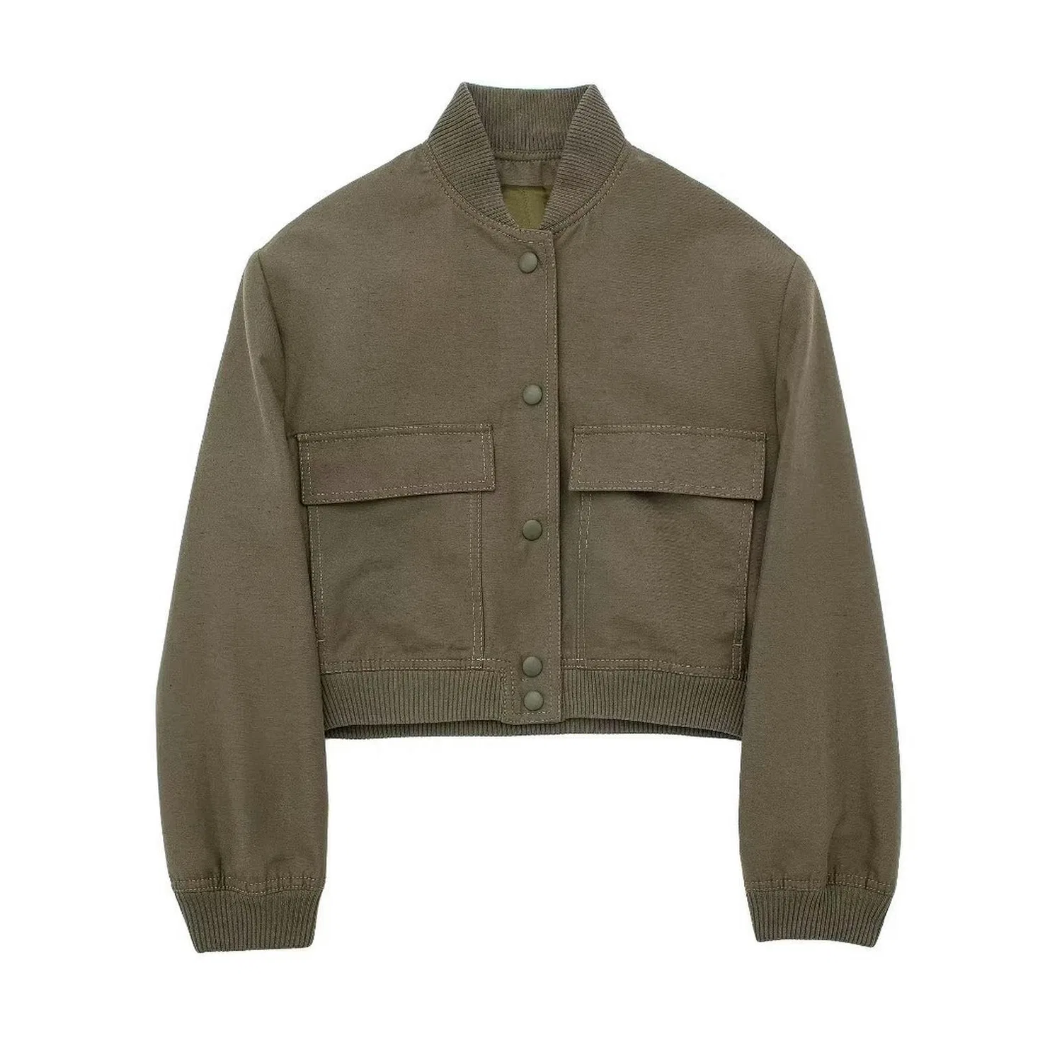 Мужская куртка с большим карманом, Army Green