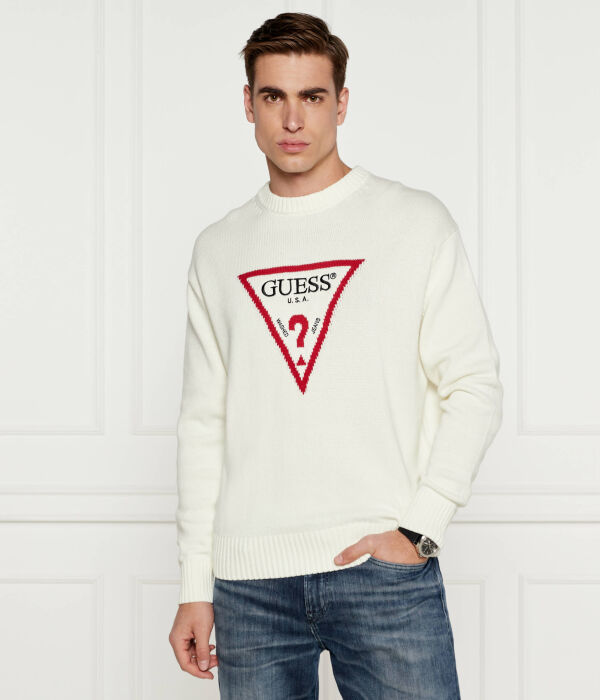 

Свитер Regular fit Guess Jeans, экрю