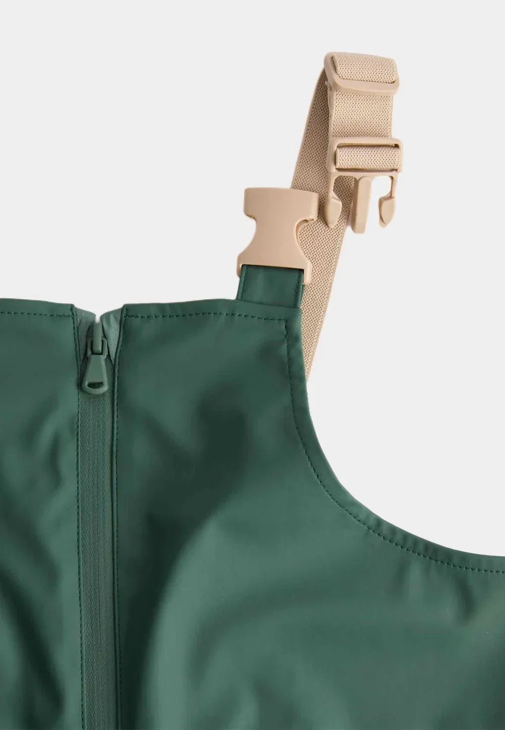 Водонепроницаемые комбинезоны (2-8 лет), унисекс - дождевые брюки Marks & Spencer, Bottle Green — фото 2