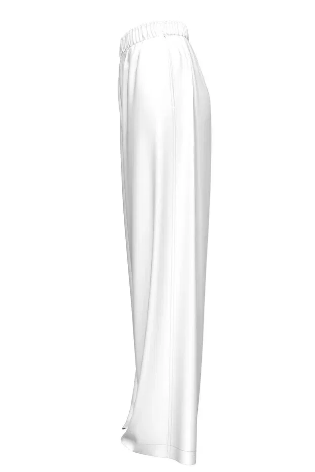 Женские брюки хлопковые Calvin Klein, White — фото 3
