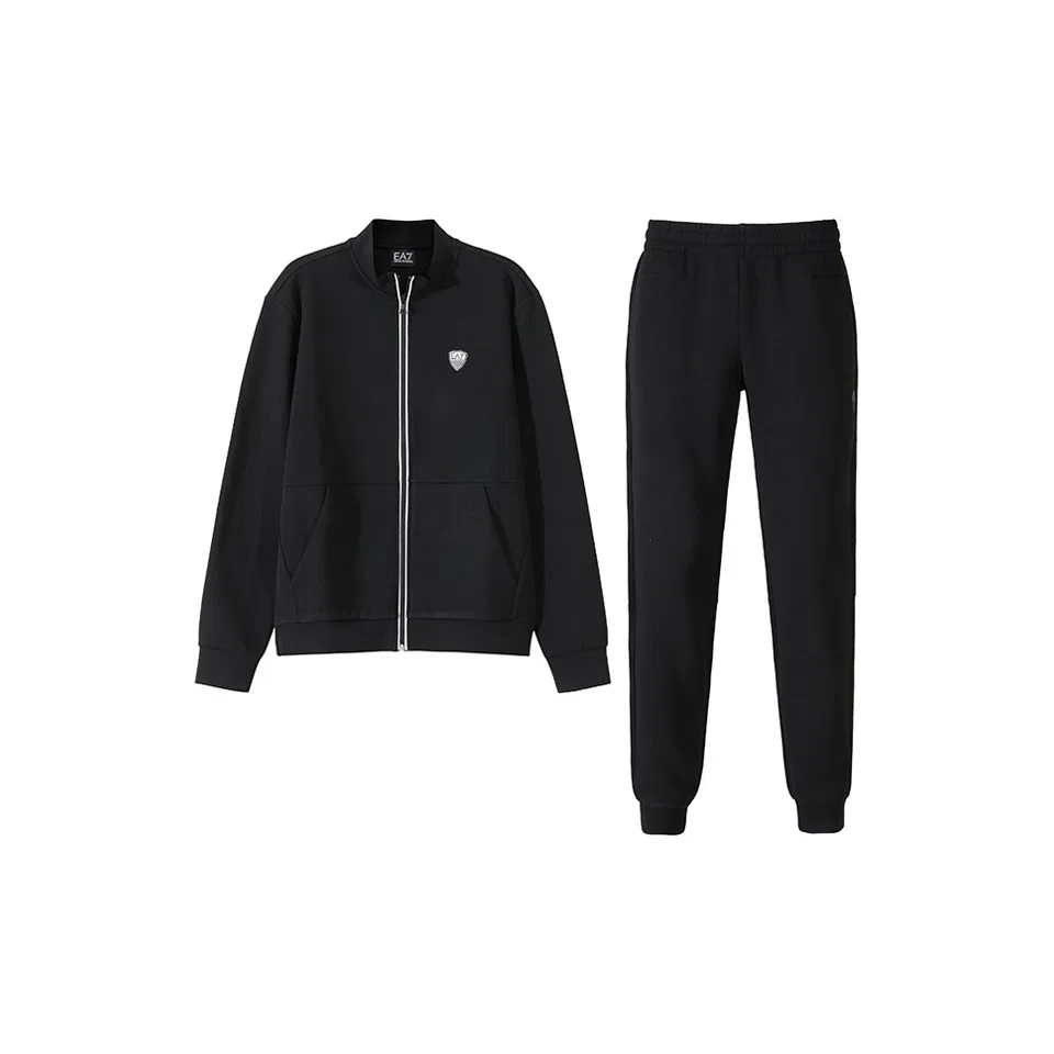 Мужской спортивный комплект Casual Sportswear EMPORIO ARMANI, Black