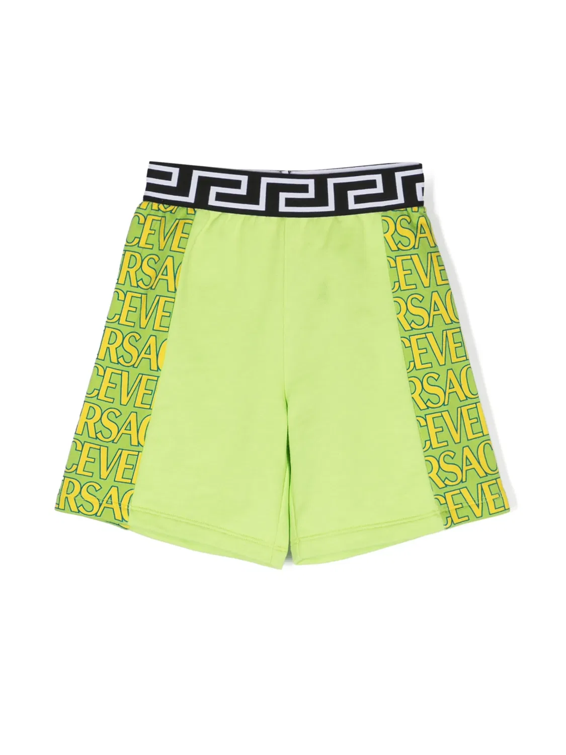 Бермуды с логотипом Versace, яблочно‑зеленый