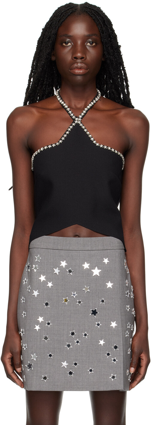 

Топ с лямкой на шее Black Star MSGM