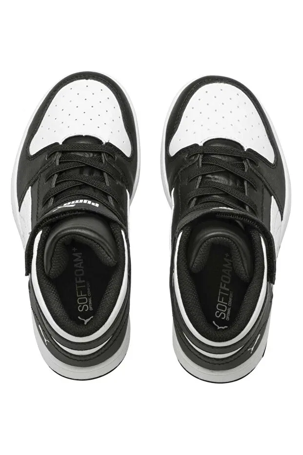Детские кроссовки для прогулок с текстурным верхом Puma, Black — фото 4