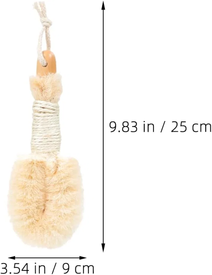 Щетка для тела для пилинга, VALICLUD, 1 шт, 25x9x5 см, Beige — фото 2