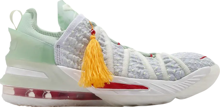 

Кроссовки Nike LeBron 18 GS 'Empire Jade', бирюзовый