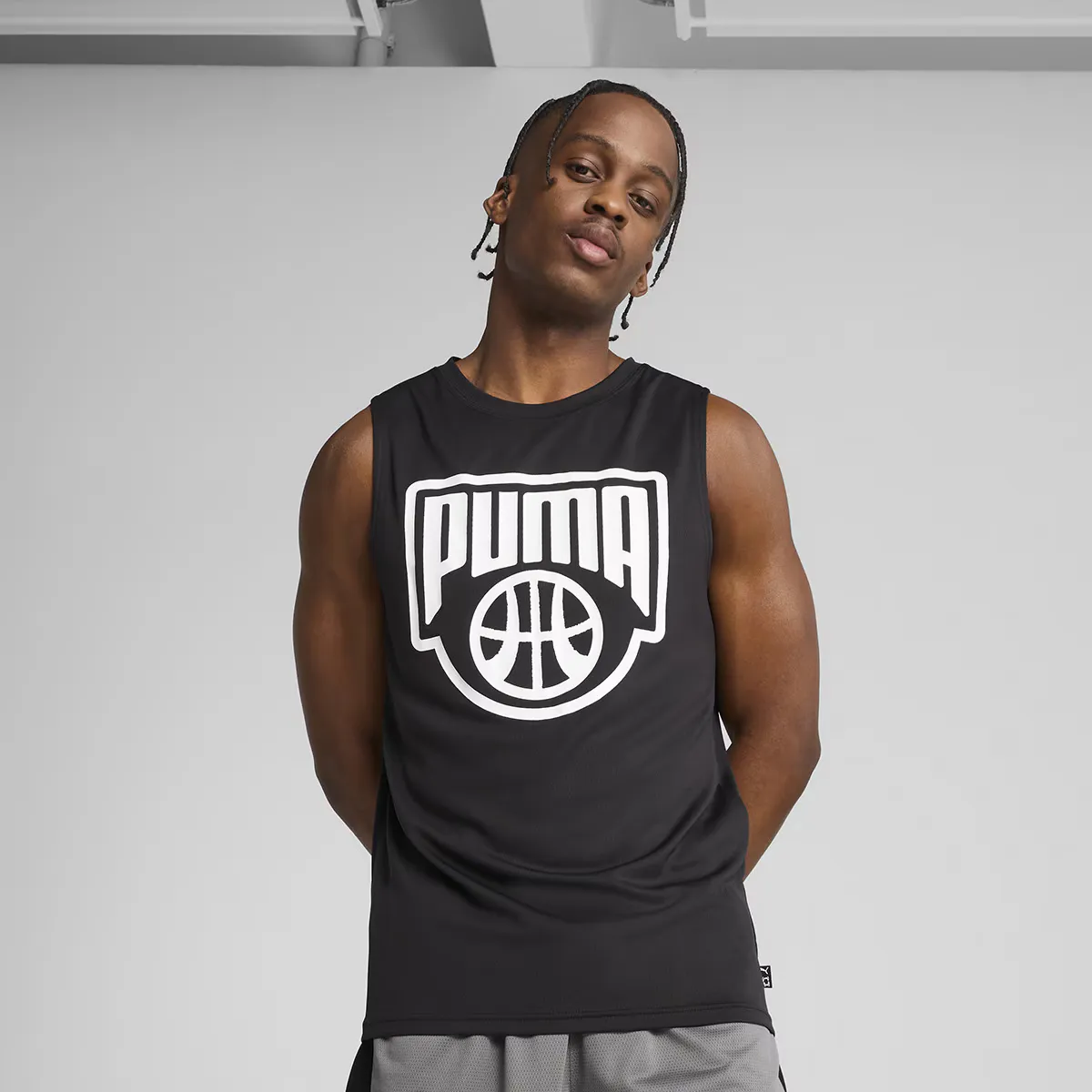 

Мужская майка без рукавов Posterize Tank Puma, черный