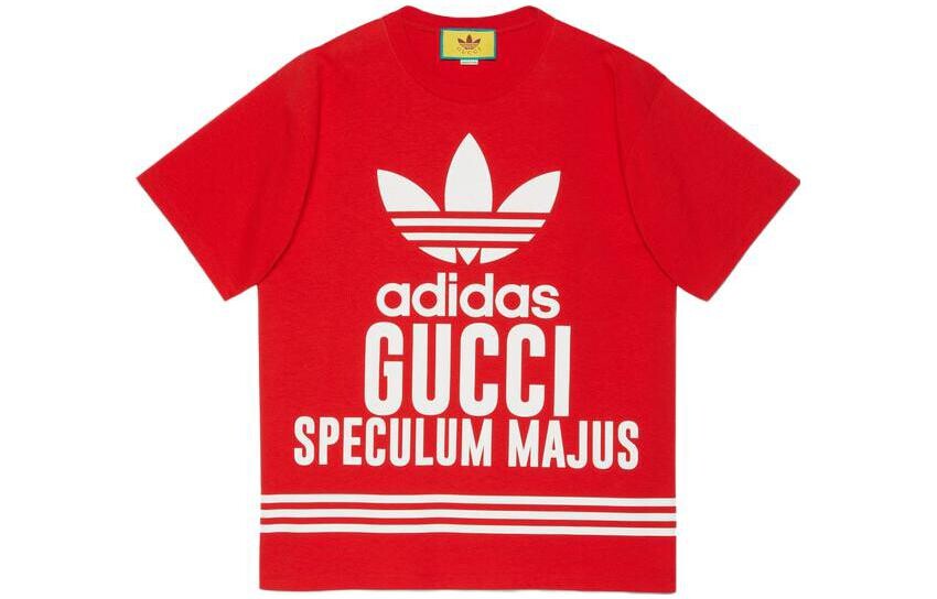 

Футболка Adidas X мужская красная Gucci, красный
