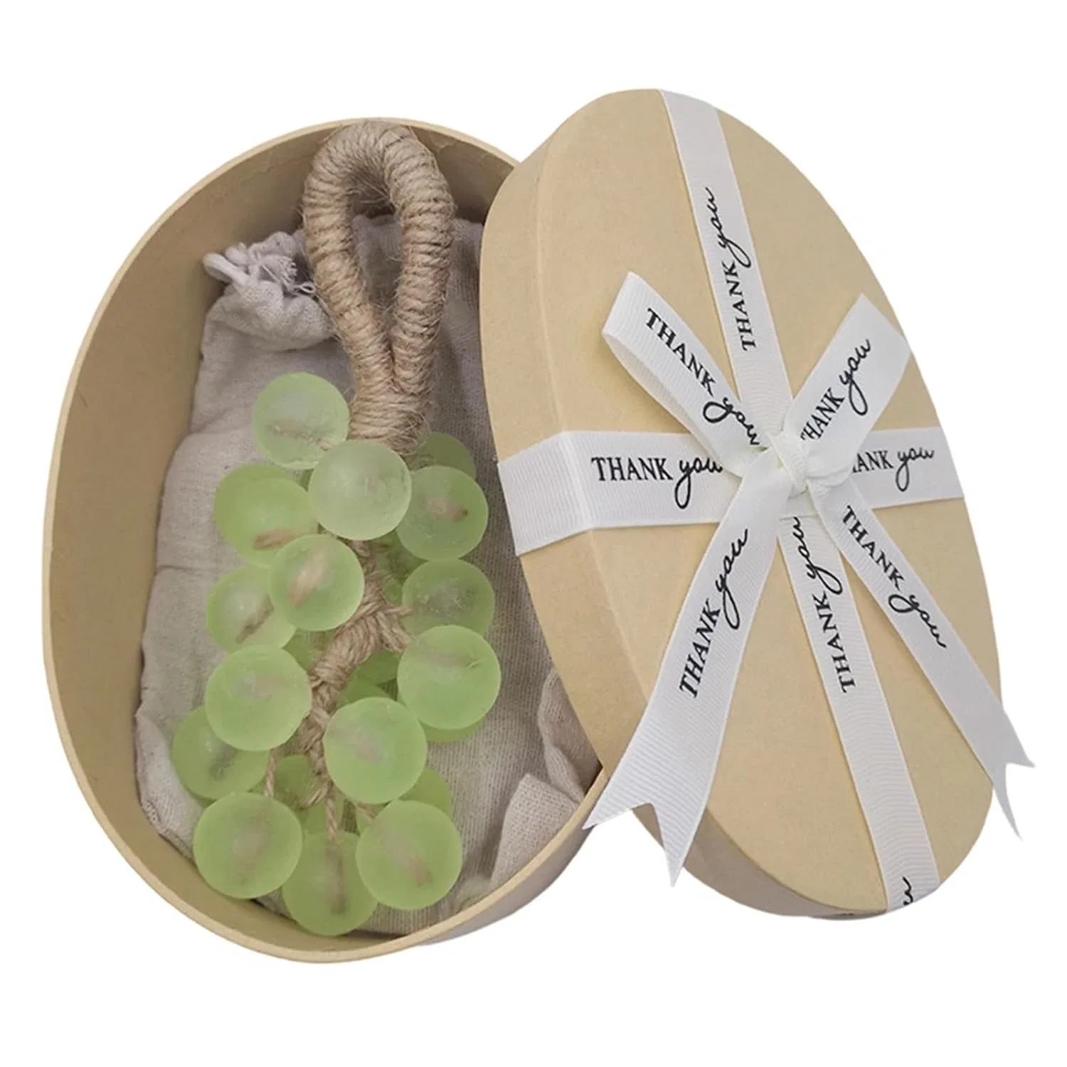 Мыло Crystal Grape Soap, kwoifioy, 25 шт, Ribbon gift box gn25