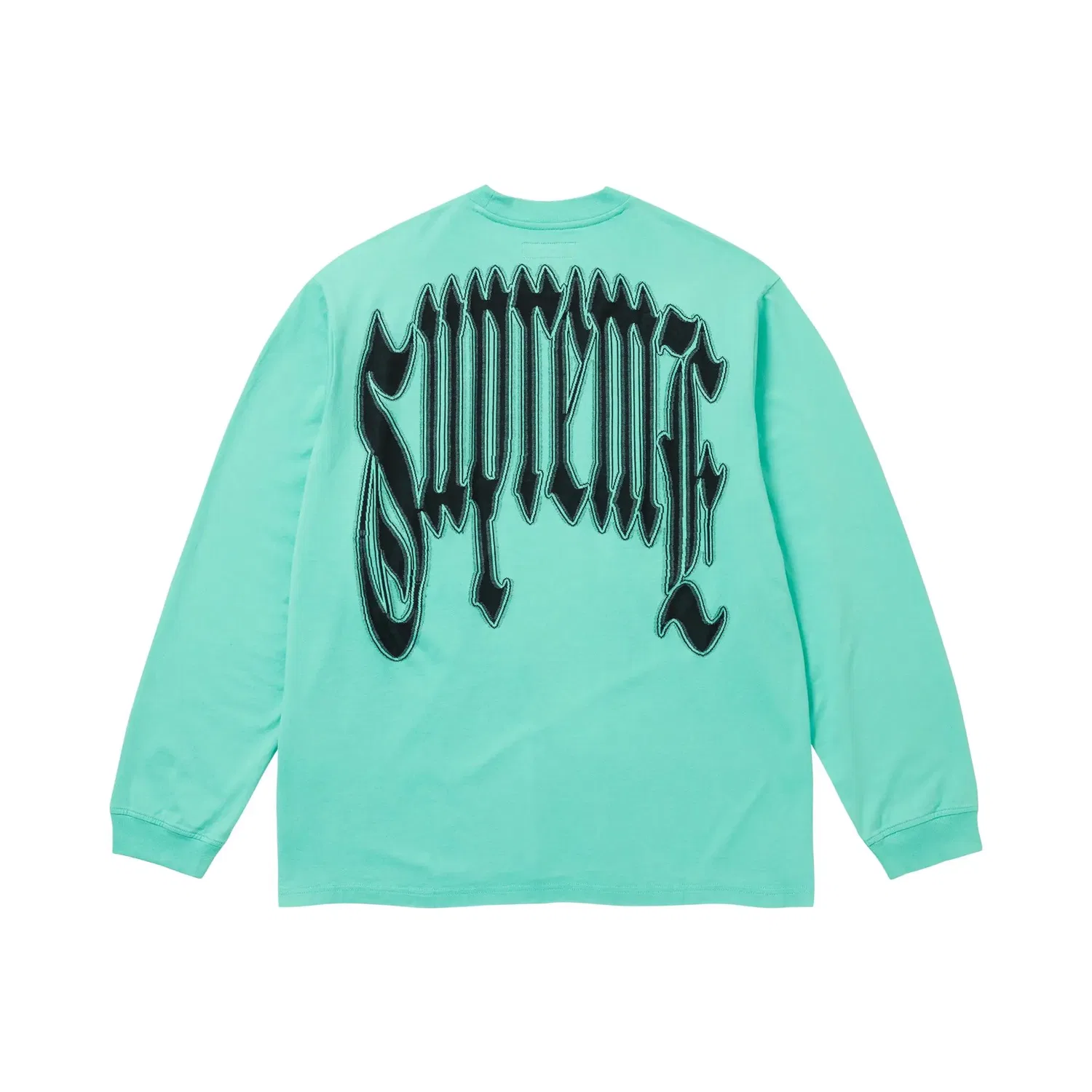 Лонгслив с принтом Intarsia Supreme, Teal