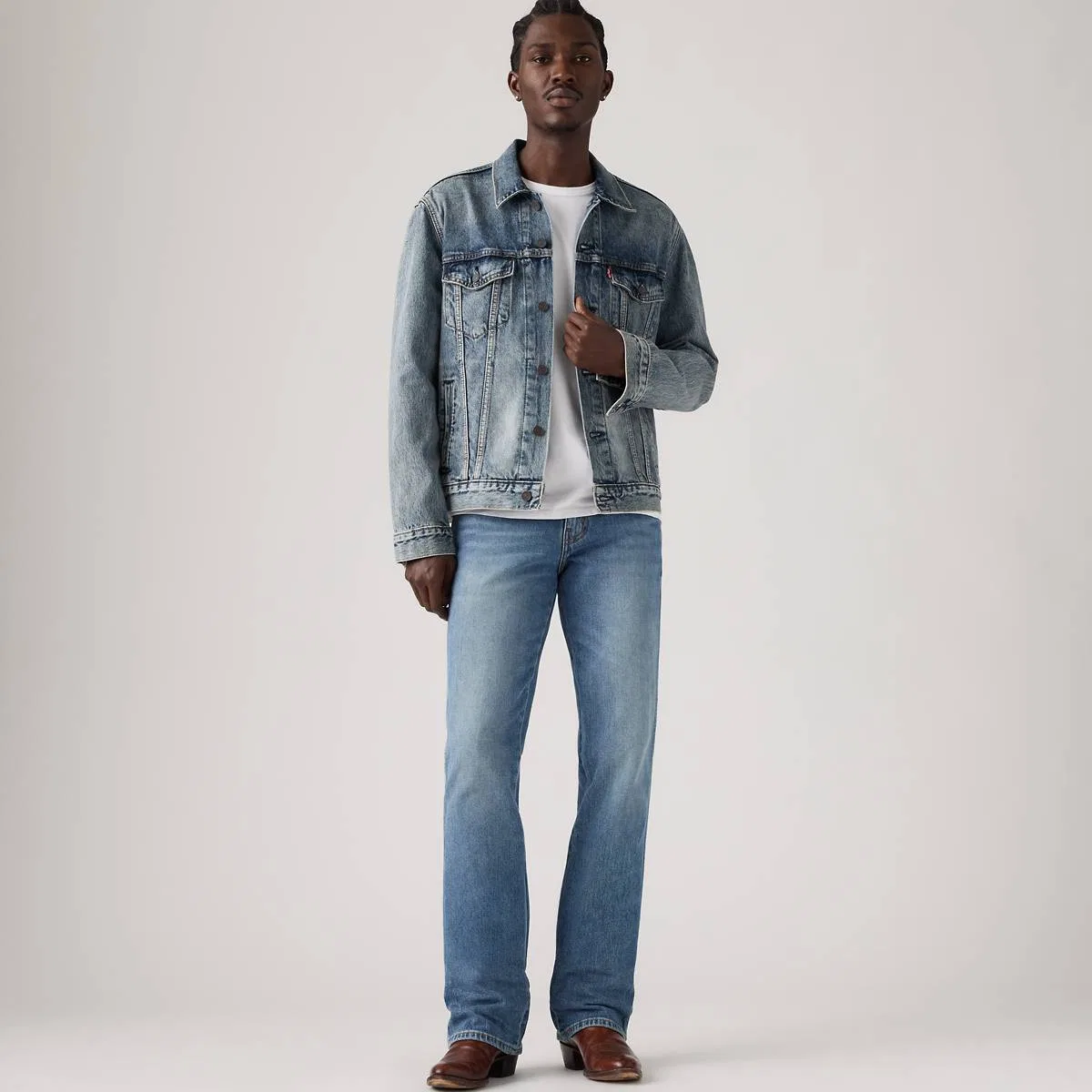 Джинсы 537 Western Bootcut для мужчин Levi's, Throw The Lasso - Medium Wash