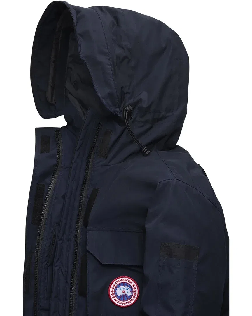 Женский пуховик с капюшоном Expedition Down Parka Canada Goose, синий — фото 4