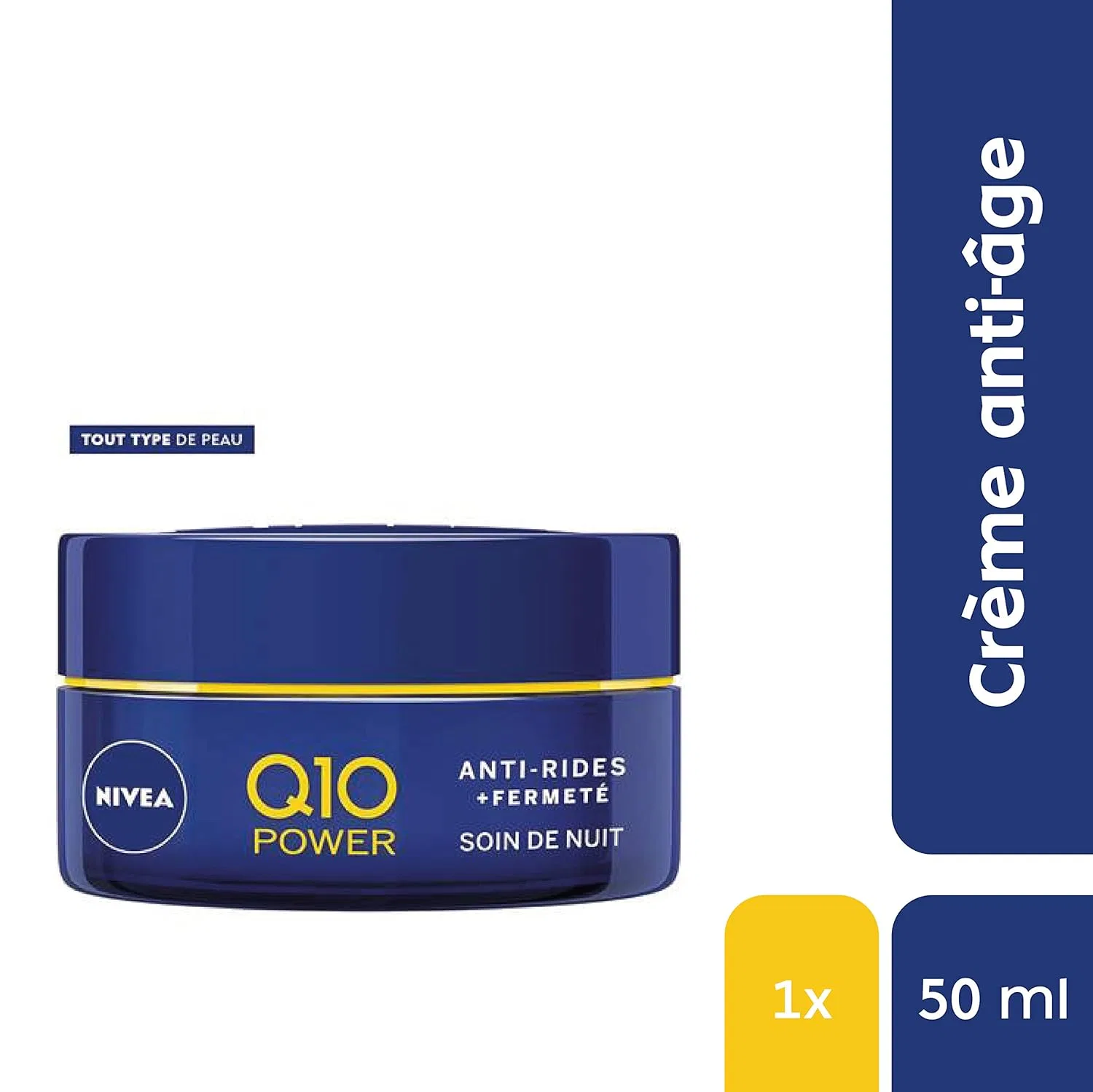 Ночной крем против морщин NIVEA Q10+ 50 мл — фото 3