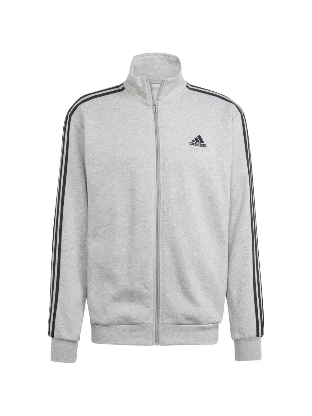 Спортивный костюм с логотипом и полосками 3-Stripes Adidas, серый — фото 3