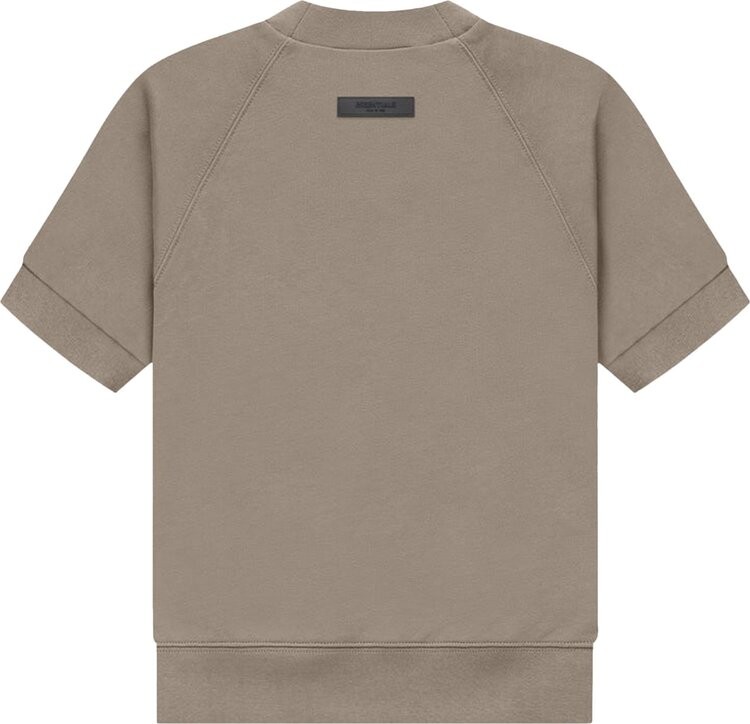Футболка Fear of God Essentials Short-Sleeve Sweatshirt 'Desert Taupe', серый — фото 3