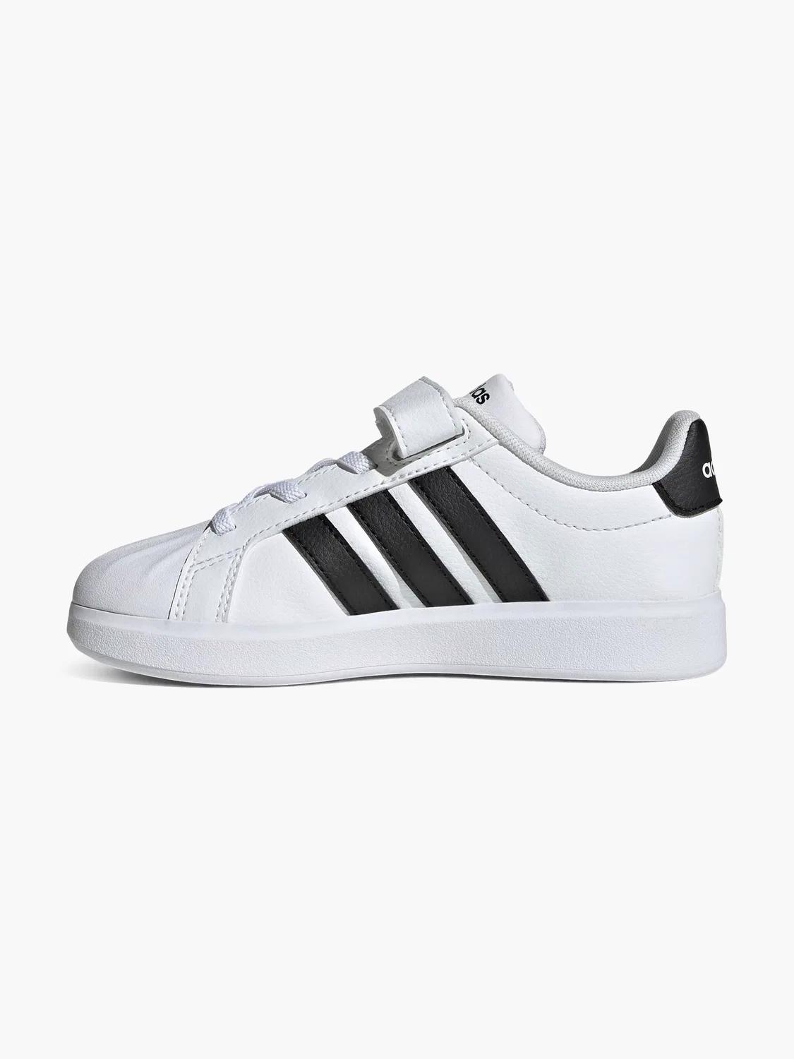 Детские кроссовки на липучках Adidas Streettalk EL, белый — фото 4