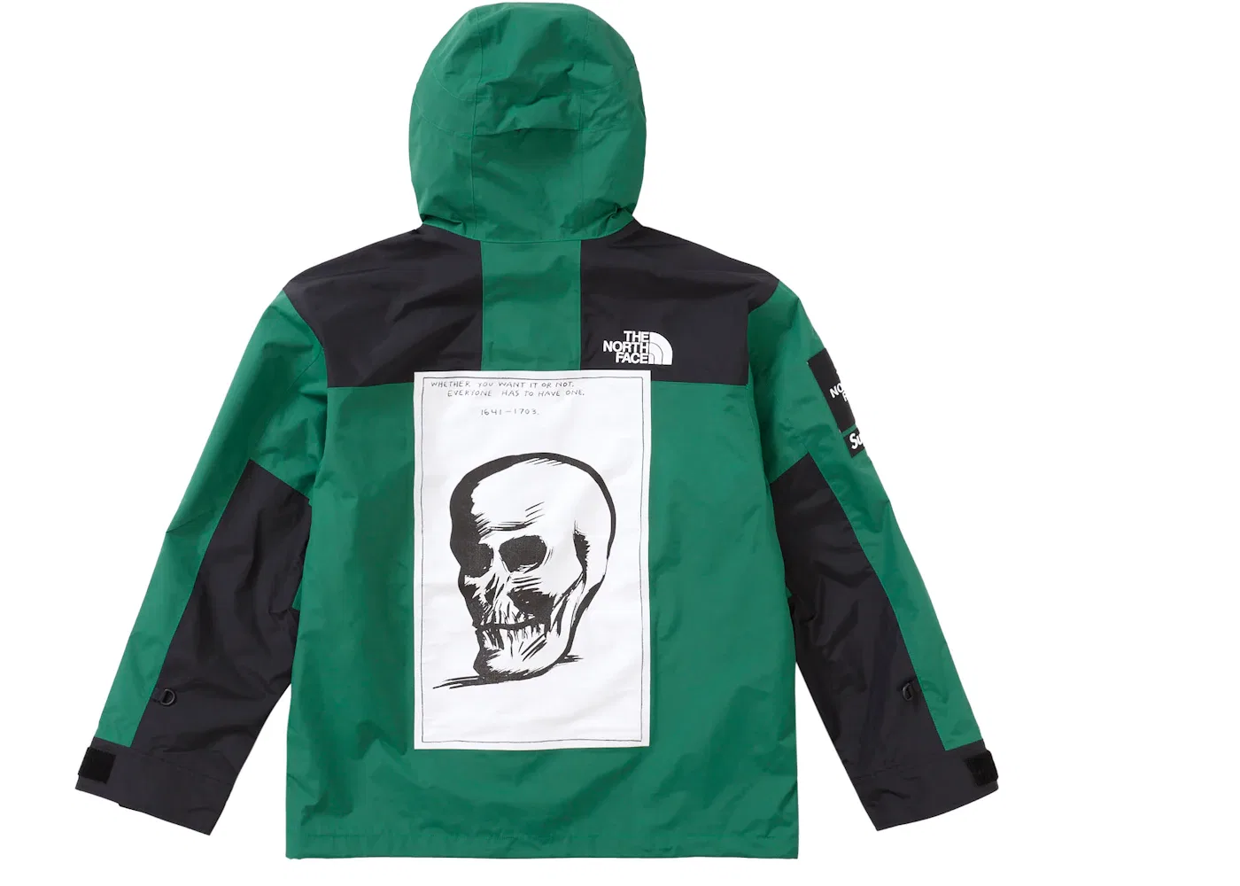 Мужская куртка с водоотталкивающей отделкой Supreme The North Face, Green