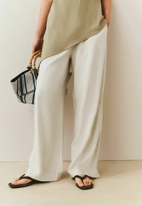 Комплект из 3 брюк, свободная посадка, 3 pack - trousers, Next, Chocolate, Neutral, Navy, темно-синий/шоколадный — фото 2